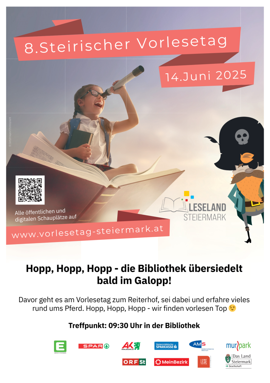 8. steirischer Vorlesetag in der Bibliothek Hitzendorf