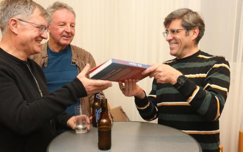 Andreas Jäger zur Gast in der Bibliothek HItzendorf